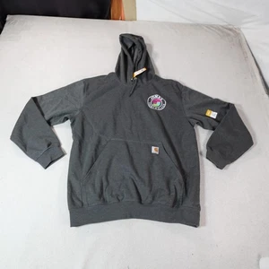 Carhartt Hoodie Herren Large Loose Fit Pullover Workwear Outdoor Bau Neu - Bild 1 von 8