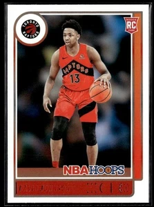 2021-22 Hoops Red Backs David Johnson Toronto Raptors #222 - Picture 1 of 2