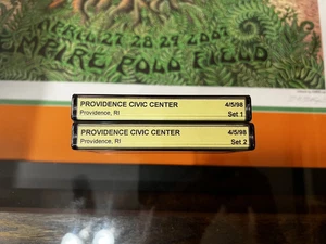Phish Live Cassette 4/5/98 Providence Civic Center, Providence, RI Set 1 & 2 - Picture 1 of 3