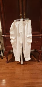 Lauren Ralph Lauren 100% Cotton Madras Pants SMALL Fabulous Condition - Picture 1 of 7
