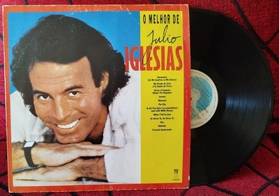 JULIO IGLESIAS ** O Melhor De Julio Iglesias ** 1987 BRAZIL LP - Image 1 of 4