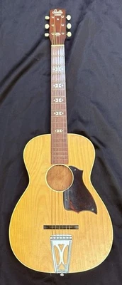 Guitarra Acústica Stella Harmony Parlor De Colección con Estuche de Aglomerado EE. UU. Foto 1 de 4