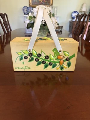 Bolso Caja Original Vintage de Collins Of Texas Money Tree Años 70 Foto 1 de 4