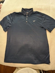 Fieldstone Shirt Golf Polo Herren XL blau weiß gestreift leicht weich bequem - Bild 1 von 7