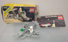 Vintage/Excellent LEGO Space Set 442 Space Shuttle Complete w/ Box, Manual