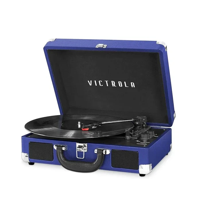 Victrola Journey Suitcase Record Player - Cobalt - Image 1 of 1