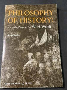 Philosophy Of History By W. H. Walsh 1960 Paperback - Foto 1 di 6