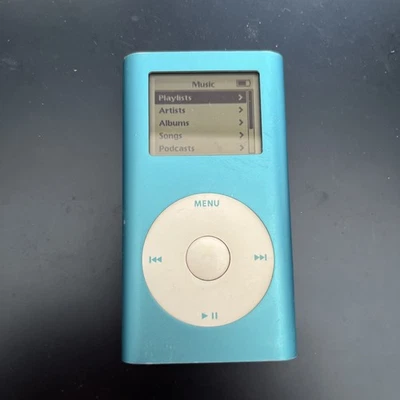 Apple iPod Mini 2nd Generation 4GB - Blue - battery changed - Image 1 of 2