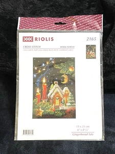 Gingerbread Tale Counted Cross Stitch Kit (6”x 8.25”) - Picture 1 of 3