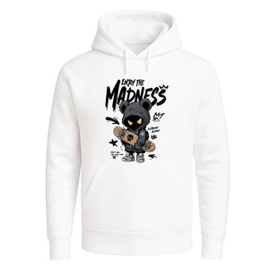 Enjoy The Madness Grafik Streetwear Neuheit Sweatshirt Witz Geschenk Herren Kapuze - Bild 1 von 8