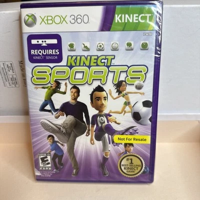 NEW Kinect Sports Microsoft Xbox 360 Video Game - Sealed  - Image 1 of 4