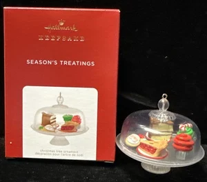 New HALLMARK 2021 SEASON'S TREATINGS # 13 SERIES ORNAMENT Free Ship - Picture 1 of 6