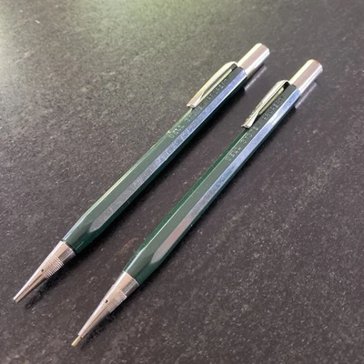 Vintage Bell System Pencil Pen Set Green Autopoint USA Rotary Dialer Top 1950s - Image 1 of 4
