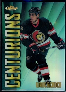 1998-99 Topps Finest Centurion Refractors #C9 Wade Redden 47/75 - Picture 1 of 2