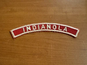 BSA, Indianola anni '50 (CA/IL/MS/NE/OK/WA), mezza striscia comunitaria rossa e bianca (RWS - Foto 1 di 1