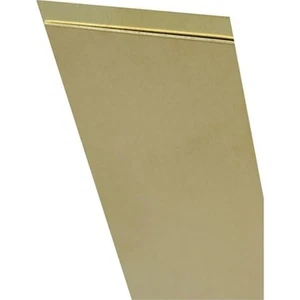 K&S 8244 Brass 12 L in. Metal Strip 0.032 x 2 W in. - Picture 1 of 1