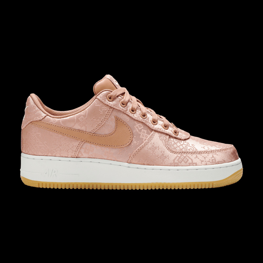 Nike CLOT x Air Force 1 Premium Low Rose Gold Silk for Sale Nike CLOT x Air Force 1 Premium Low Rose Gold Silk for Sale