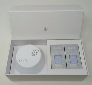 PURA Smart Home Fragrance Device Starter Set V3 - Scent Diffuser w/2 Scents NEW - Picture 1 of 2