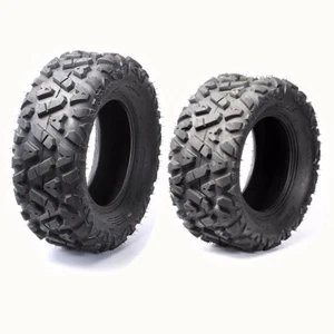 Front 25x8-12 Rear 25X10-12 Tire Tubeless Tractor Turf Garden Go kart ATV Quad - Picture 1 of 10