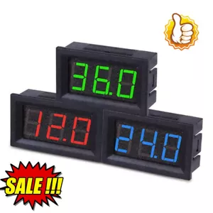 1x Mini Voltmeter with LED Digital Display Voltage Meter Panel Wire 2- - Picture 1 of 16