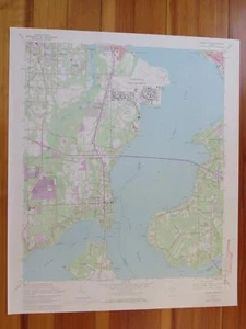 Orange Park Florida 1972 Original Vintage USGS Topo Map - Picture 1 of 1