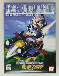 RX-78-2 GUNDAM G-ARMOR BANDAI SD GUNDAM GGENERATION-0 N.20 KIT MODELLINO PLASTICA - Foto 1 di 5