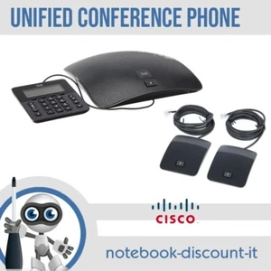 Cisco 8831 Unified IP Conference Phone CP-8831 Bundle Controllers + Microphones - Imagen 1 de 8
