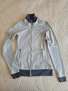 Nike Damen Sport Jacke, grau, S • Dri-Fit • Training, Streetwear, Fitness - Bild 1 von 6