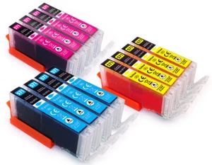 Druckerpatronen Farb-Set für CANON PGI-570 CLI-571 XL MG5700 5750 5752 TS5050 - Bild 1 von 34