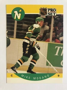 1990 Pro Set North Stars Mike Modano #142 Rookie Karte - Bild 1 von 2