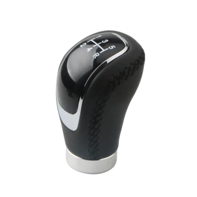 Manual Car Gear Shift Knob Shifter Lever 5/6 Speed Accessories W/3 Knob Caps - Image 1 of 4