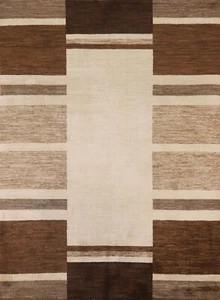 Modern Gabbeh Kashkoli Oriental Wool Area Rug Hand-made Home Decor Carpet 6'x8' - Picture 1 of 12