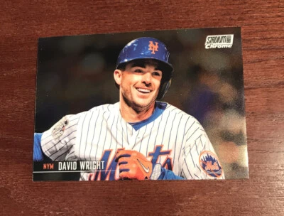 2021 Topps Stadium Club Chrome Base #135 David Wright - New York Mets - Image 1 of 2