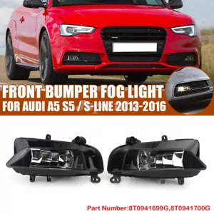 Par de bombillas antiniebla transparente halógenas para Audi S5 A5 S-Line 2013 2014 2015 2016 - Imagen 1 de 11