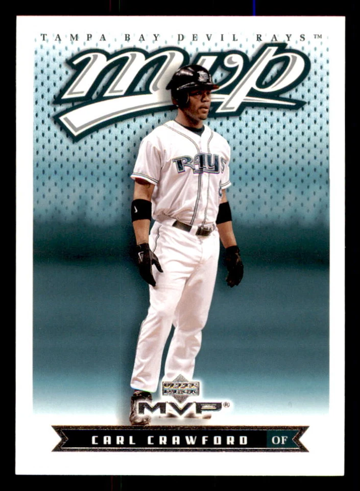2003 Upper Deck MVP #199 Carl Crawford Tampa Bay Devil Rays - Image 1 of 2