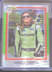 2022 Donruss Lime Green Pulsar Optic #97 Danca Patrick