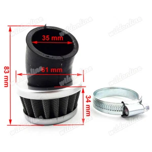 35mm Air Filter For Honda Trail Motor 50 Z50 CT70 SL70 XL70 CL70 C70 Mini Bike - Picture 1 of 5