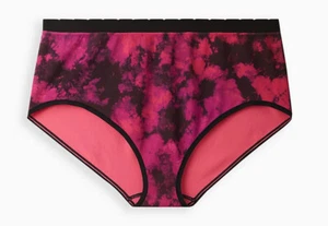 Braguita lisa sin costuras tórrida talla grande 3 (22/24) rosa negra tie-dye nueva con etiquetas - Imagen 1 de 8