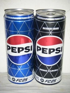 2025 Poland pepsi cola FC25 2 cans set 330ml empty - Picture 1 of 1