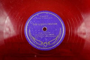 Charles Fillmore 78/RPM- Unity- The Lord's Prayer/God Bless You Everyone - Picture 1 of 2