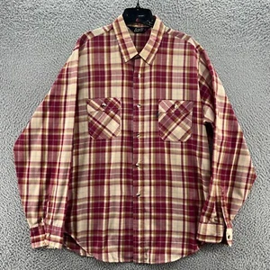 Vintage Levis Shirt Mens Extra Large Plaid 70s Western Cowboy Long Sleeve * - Picture 1 of 10