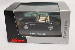 Micro Metal Die Cast Schuco BMW Z8 Roadster Black 1/72 in Box - Picture 1 of 2