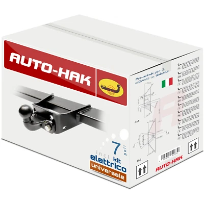 Gancio di traino fisso per Suzuki Vitara SUV 3 porte 1988-1998 + kit el. 7-poli - Immagine 1 di 4