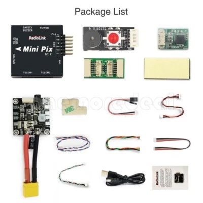 Radiolink Mini PIX+GPS Module Flight Controller for RC Car Ship Fixed Wing Drone - Image 1 of 4