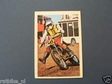 VDH-168 HEIKKI MIKKOLA HUSQVARNA 500 MX   PICTURE STAMP ALBUM CARD,ALBUM PLAATJE