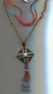 Collar de borla de color audaz COLDWATER CREEK - Imagen 1 de 1