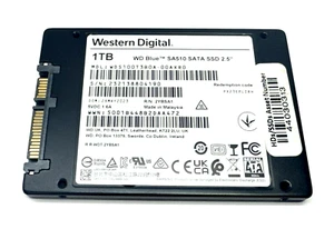 (1TB) Western Digital WD Blue SA510 2.5" SATA Internal SSD, WDS100T3B0A-00AXR0 - Picture 1 of 4