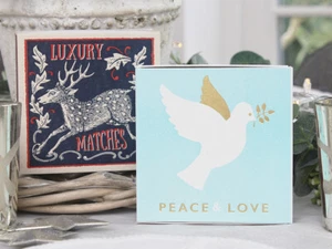 VINTAGE LONG 125 MATCHES GIFT FIRE RED WEDDING GIFT PART HOME DECOR  CHRISTMAS  - Picture 1 of 13