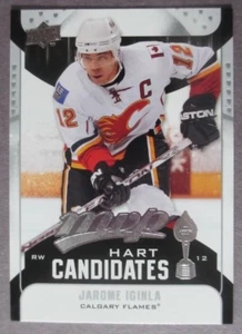 2009-10 Upper Deck MVP Hart Candidate #HC20 Jarome Iginla Calgary Flames - Picture 1 of 1