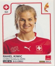Sticker 242 - Rahel Kiwic - Switzerland - Women EM2017